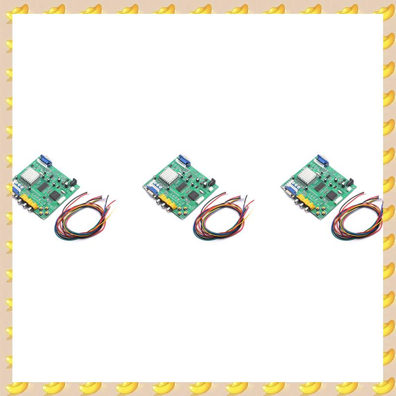 Usb Game Board Jamma - A45U 3X GBS8200 CGA/EGA/YUV/RGB A VGA