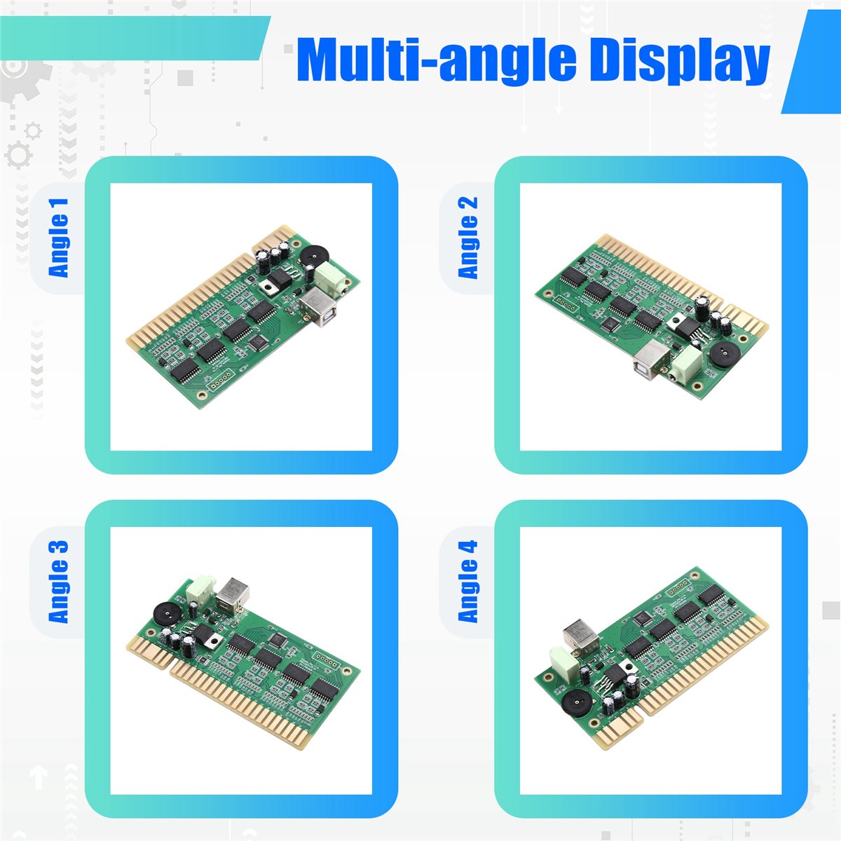 Usb Game Board Jamma - Nuovo Convertitore PCB da PC a