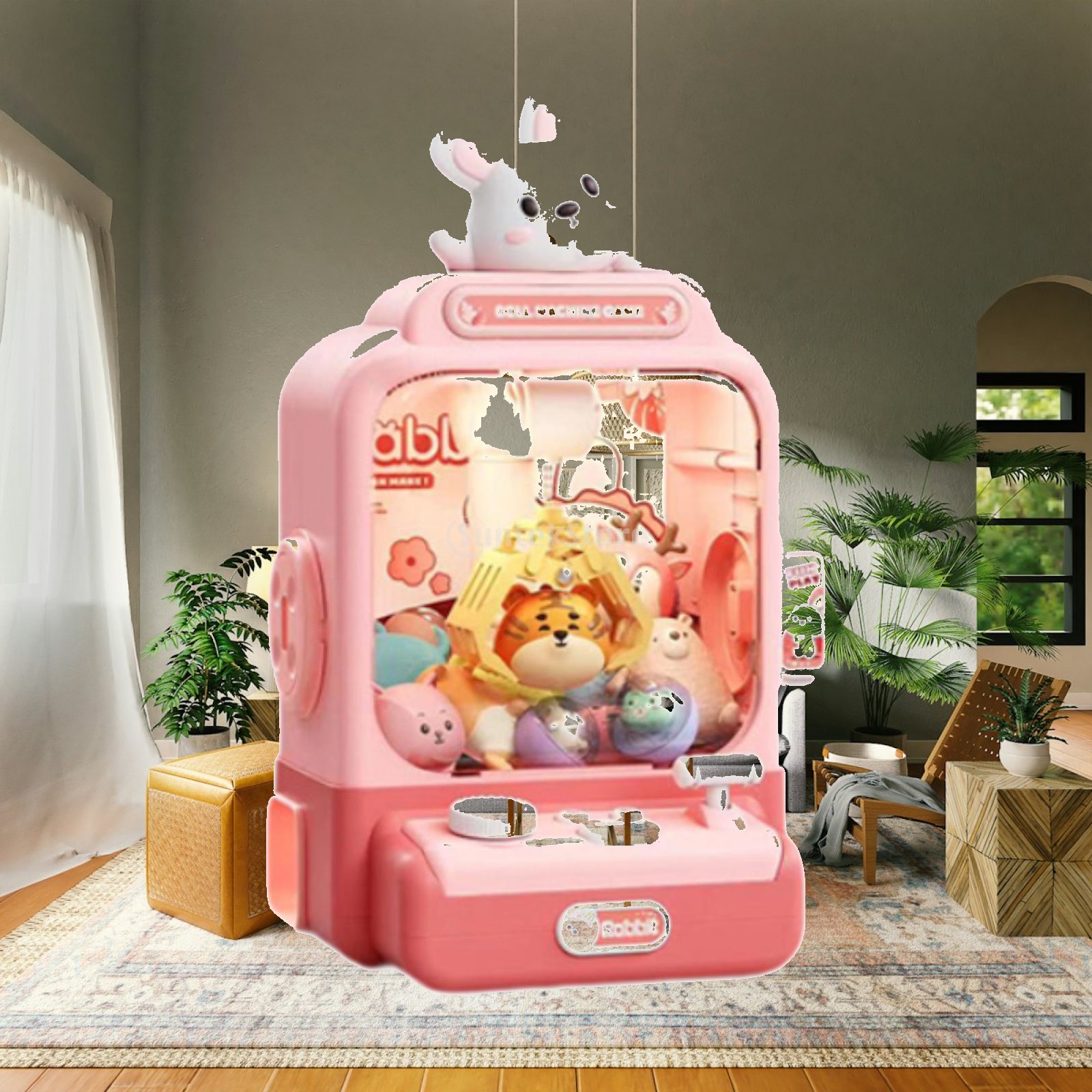 Vending Game - Macchina Elettronica Acchiappa Peluche con Suoni,