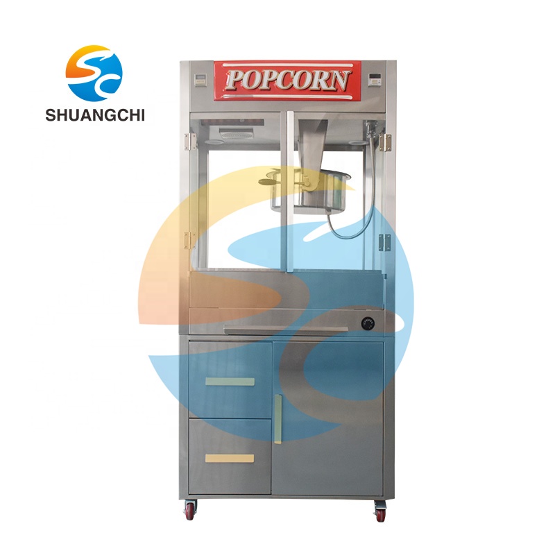Popcorn Vending Machine - Distributore automatico elettrico in acciaio inossidabile