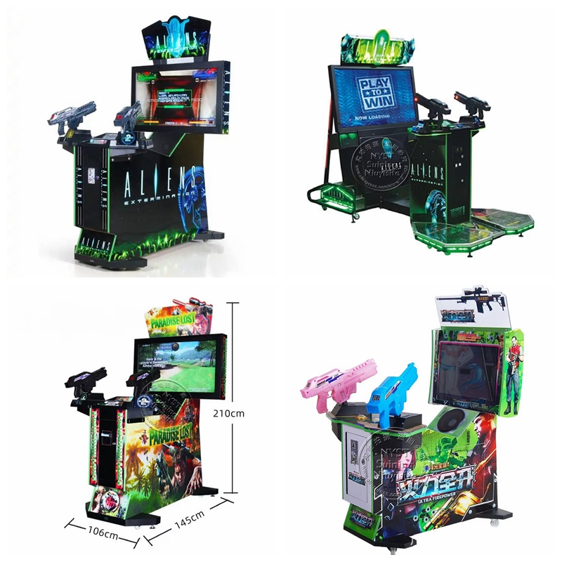 Gun Shooting Arcade - Macchina da Gioco Sparatutto Aliens per
