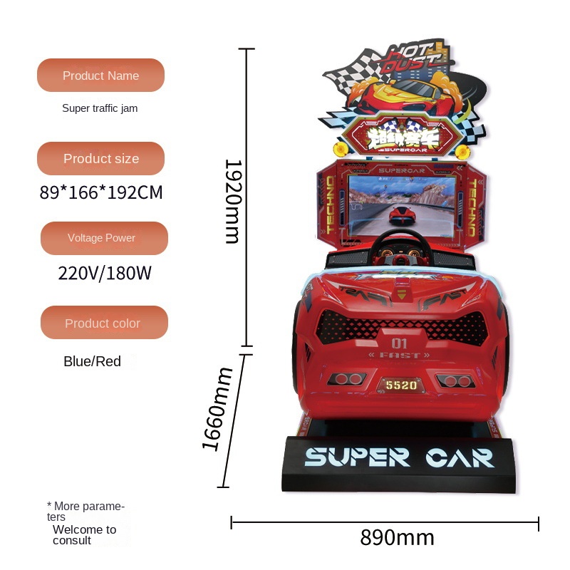 Lcd Screen Arcade - Macchina da Gioco Arcade a Moneta