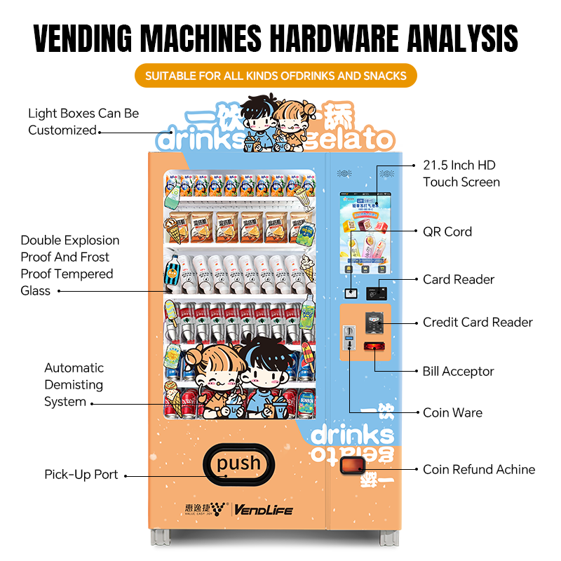 Distributore Automatico Combo  - Popcorn Vending Machine recensione e prezzo