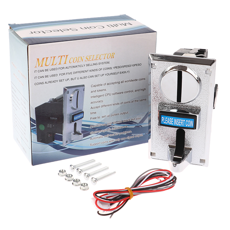 1Pc 616 Multi Coin Slot Accept - Coin Acceptor Selector recensione e prezzo