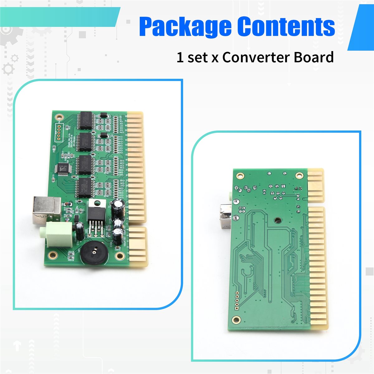 Nuovo Convertitore PCB da PC a - Usb Game Board Jamma recensione e prezzo