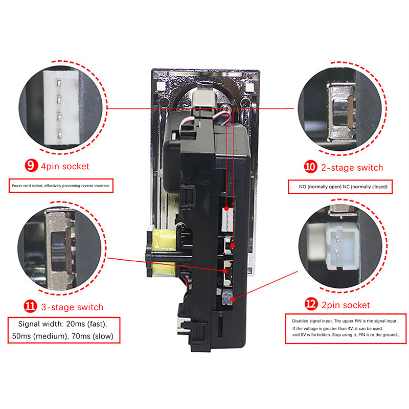616 Meccanismo Selettore Elett - Coin Acceptor Selector recensione e prezzo