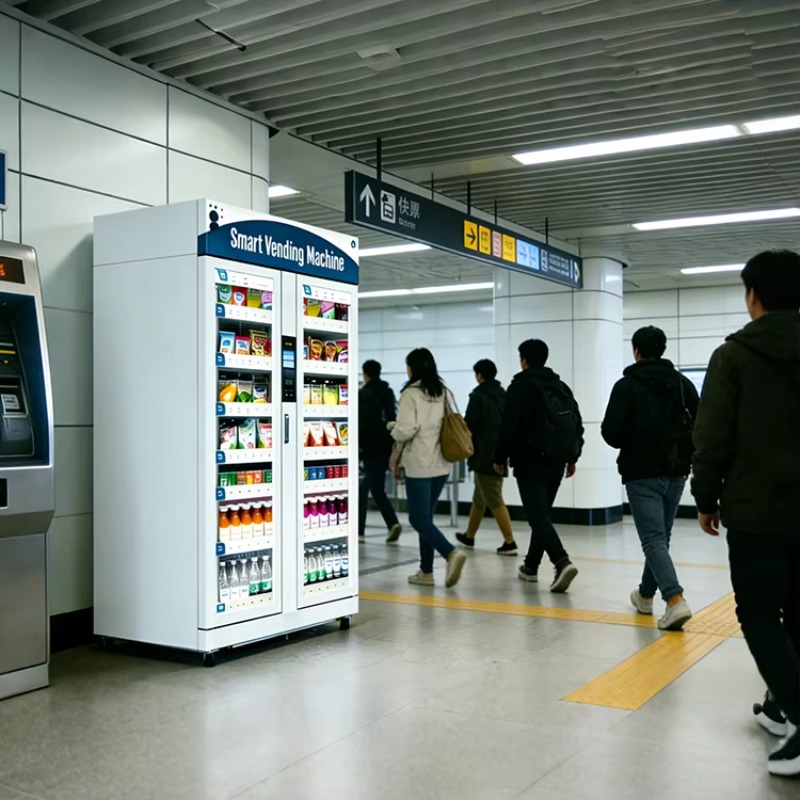 Frigorifero Intelligente AI co - Open Vending Machine recensione e prezzo
