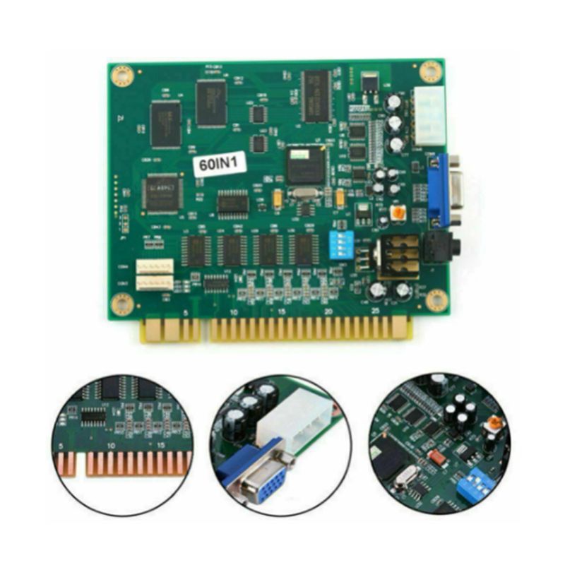 Scheda PCB Multicade 4X 60 in  - Usb Game Board Jamma recensione e prezzo