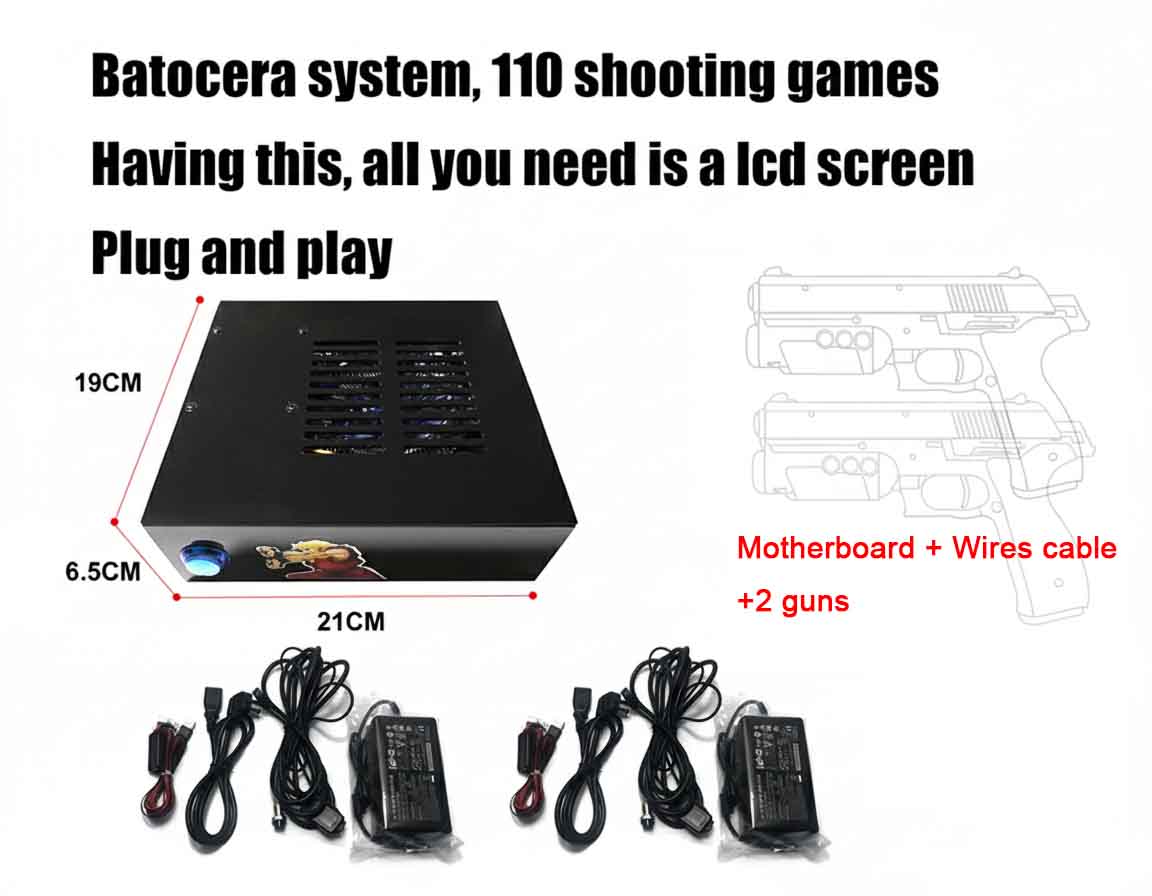 Sistema di gioco Batocera con  - Gun Shooting Arcade recensione e prezzo