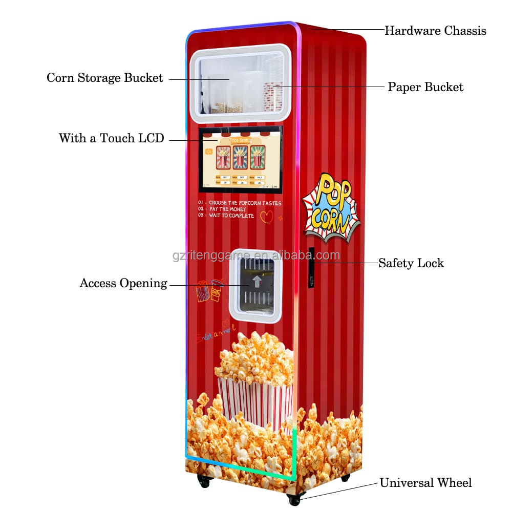 Macchina professionale persona - Popcorn Vending Machine recensione e prezzo