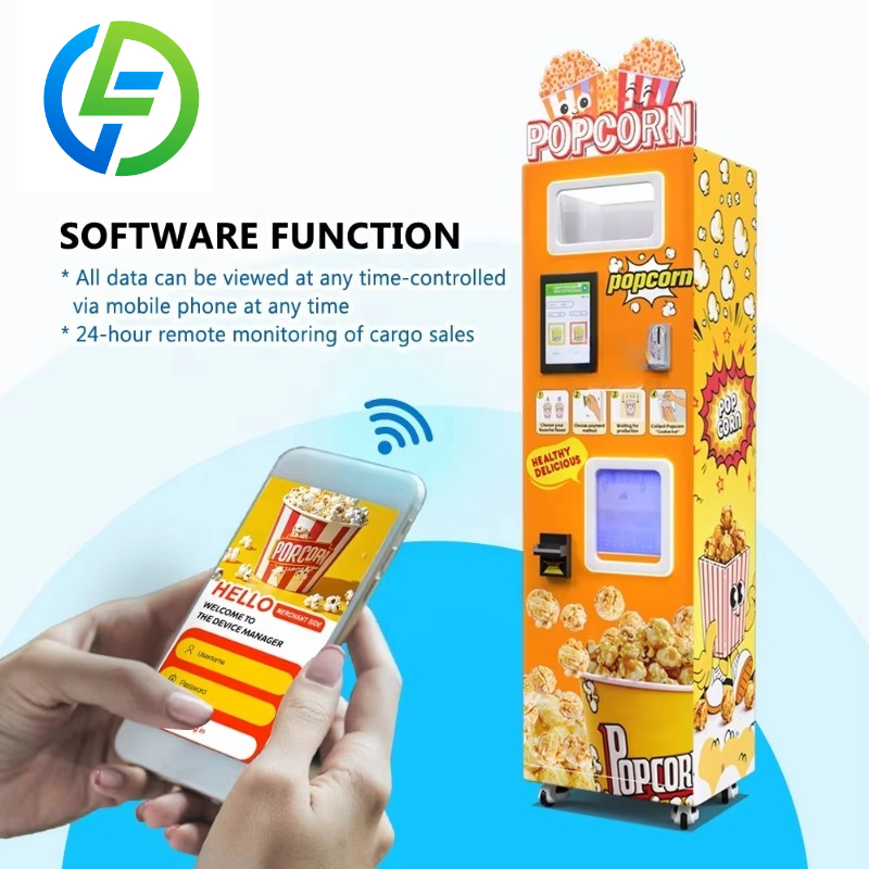 Nuova Macchina Automatica Pers - Popcorn Vending Machine recensione e prezzo