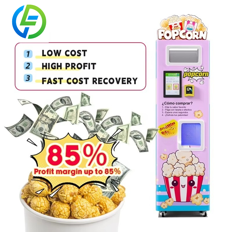 Macchina per Popcorn Personali - Popcorn Vending Machine recensione e prezzo