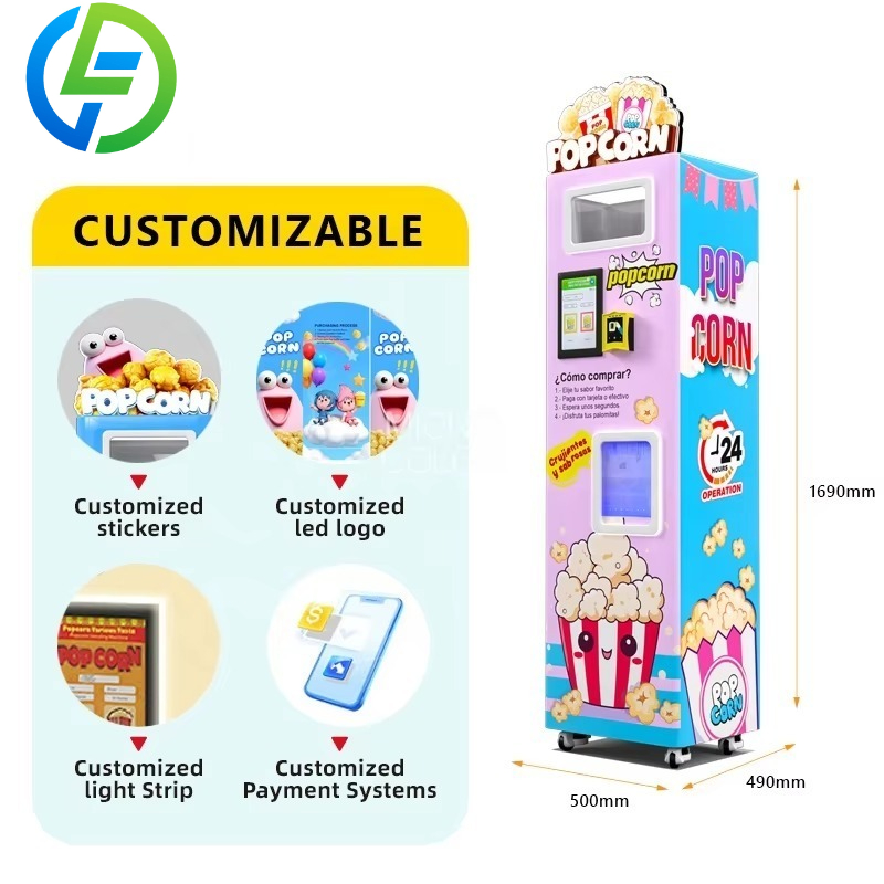 Macchina per Popcorn Personali - Popcorn Vending Machine recensione e prezzo