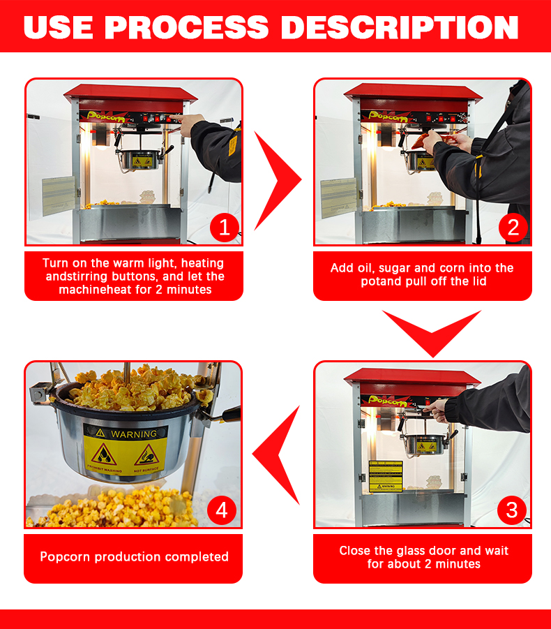 Macchina per Popcorn Commercia - Popcorn Vending Machine recensione e prezzo